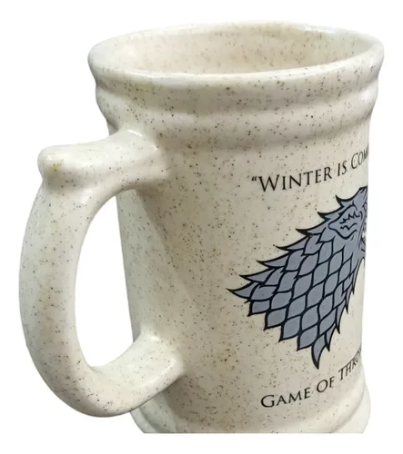 Vaso Chop Cerveza 450ml Game Of Thrones Stark Lobo