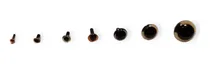 Comprar 30 Ojos De Seguridad Amigurumi N6 Negro Color Tejidos Muñeco