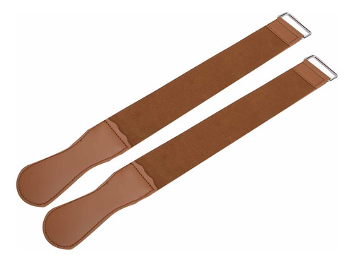 Dos Correas Rectas Para Peluquero De Doble Capa, 2 Unidades
