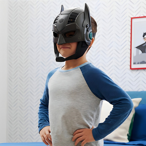 Máscara Eletrônica Batman Com Luz E Som 003384 - Sunny
