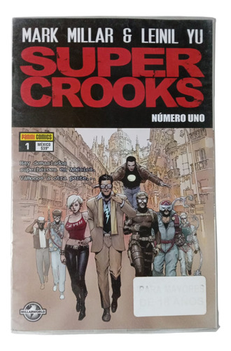 Super Crooks Números 1 Y 2. Panini Cómics. En Español.