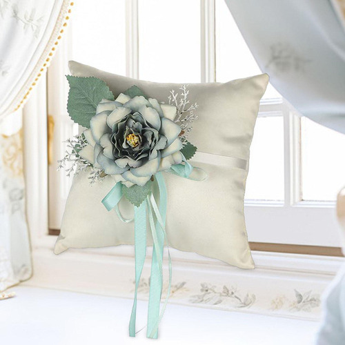 Cojín De Boda, Decoración De Cojín De Anillo, Almohadas