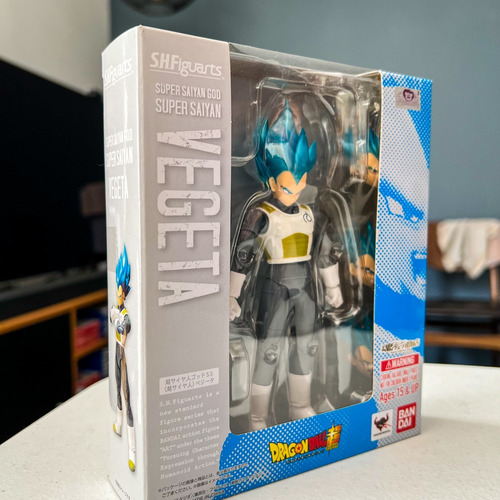 Vegeta Super Saiyan God - Ss Blue S.h. Figuarts, Bandai