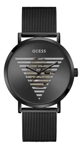 Reloj Guess Gw0502g2 Hombre Cuarzo Color de la malla Negro Color del bisel Negro Color del fondo Negro