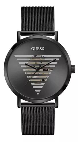 Reloj Guess Para Hombre Relojes Men Caballero Color De La Correa Negro