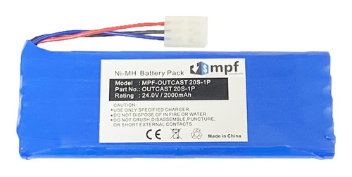 Mpf Products Mah 20s-1p Batería De Repuesto Compatible Co