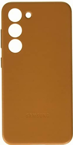 Samsung Galaxy S23 Ultra Leather Cover Camel