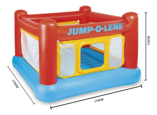 Brincolin Inflable Ring De Box Luchas Intex