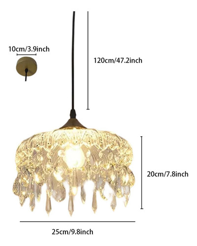 Lámpara Colgante Led, Lámpara Colgante, Luz De Techo, A