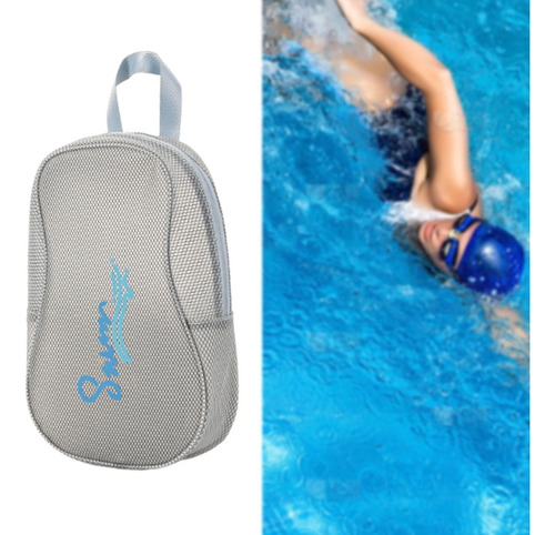 Bolsa De Playa Práctica Con Cremallera L Con Compartimento