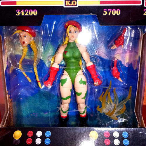 Action Figure Cammy 1/12 Street Fighter Ii Jada Toys