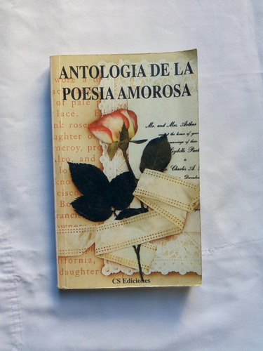 Antologia Poesia Amorosa- Autores Ver Fotos- Muy Buen Estado