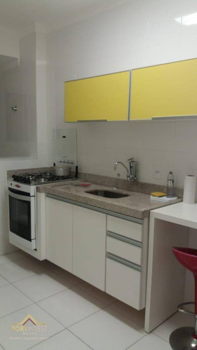 Imagem 6 de 11 de Apartamento Com 2 Dormitórios À Venda, 75 M² Por R$ 365.000,00 - Aviação - Praia Grande/sp - Ap2270