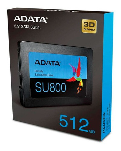 Disco sólido SSD interno Adata Ultimate SU800 ASU800SS-512GT-C 512GB