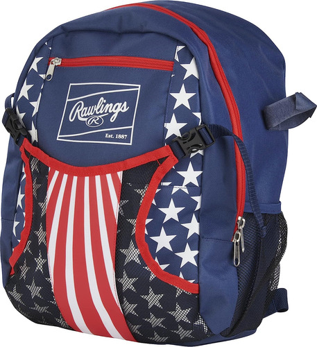 Mochila Para Beisbol Y Softbol Rawlings - Usa