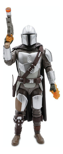 The Mandalorian Star Wars Orig Disney Store 34cm Talking Luz
