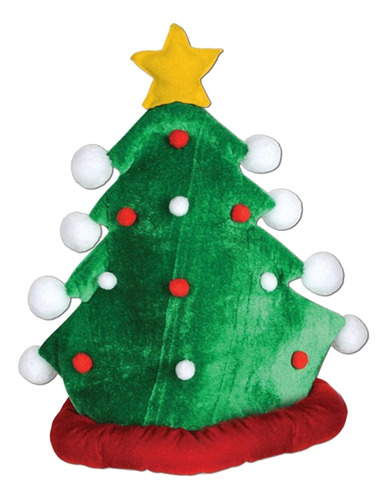 Sombrero De Árbol De Navidad Para Disfraz De Mascarada [su]