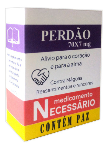Kit Lembrancinhas Perdão 40 Caixinhas + 40 Chicletes Perdão
