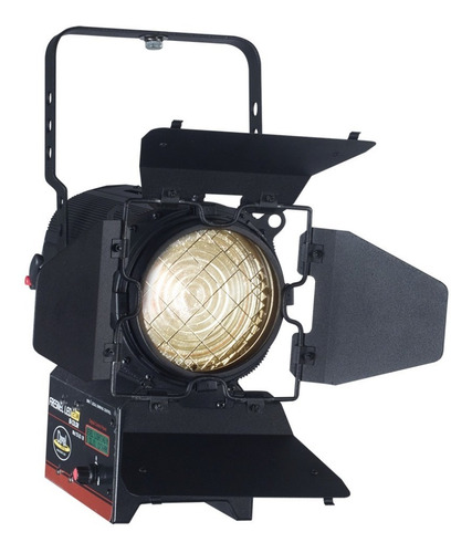 Iluminador Video Fresnel Led 200w Con Softbox Y Tripode Negro 2700k A 6500k