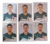 Comprar Lote Por 6 Figuritas De Mexico Mundial Rusia 2018