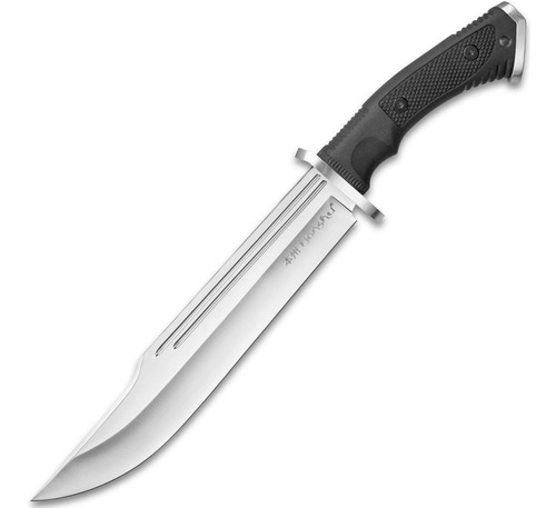 Cuchillo Bowie Honshu Conqueror Con Funda De Piel De 42 Cm