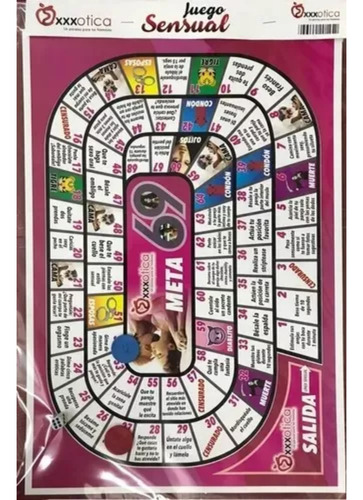 Juego De Mesa Sensual Para Parejas / Juego De La Oca Sensual