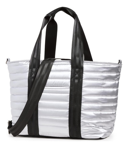 Bolso Wingman Think Royln Para Mujer, Líquido Plateado, Tall