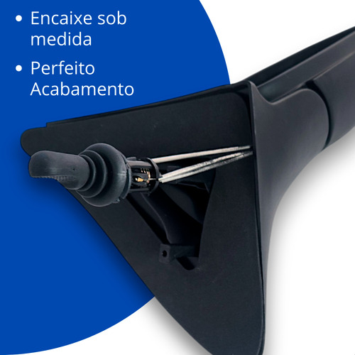 Par Retrovisor Gol G2 Bola 96 97 98 99 Com Controle 2 Portas