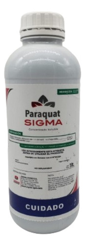 Herbicida Desecante Paraquat 27,6 Sl X 1lt