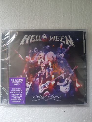 Helloween - United Alive In Madrid - Blu Ray Duplo, Lacrado