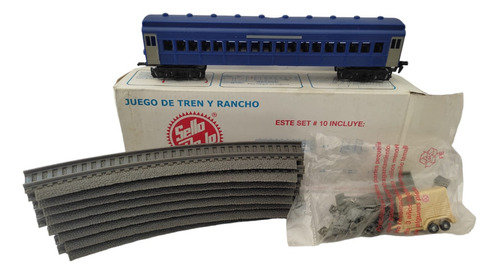 Set #10 Juego De Tren Y Rancho Sello Rojo Smart Toys 