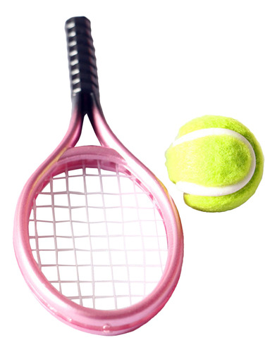 Pelota De Tenis En Miniatura, Raqueta De Tenis, Casa De Teni