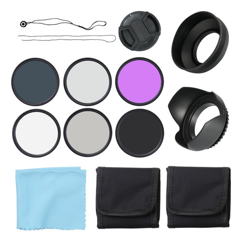 Kit De Lentes Coloridas, Filtros Fld, Accesorios Cpl, Cámara