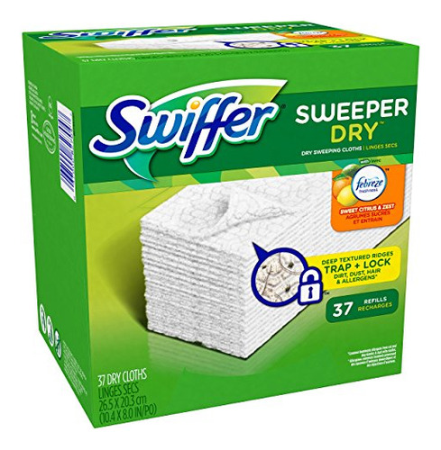 Recambios Swiffer Sweeper Pads Citrus 37und.