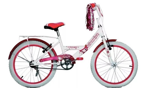 Bicicleta Rodado 20 Nena Niña Bmx Full Princesa