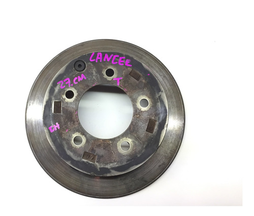 Disco Freno Rotor Trasero Solido 08-16 Lancer Orig 27cm