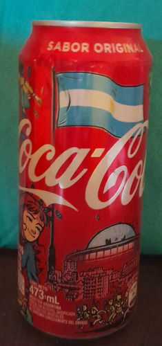 Lata Coca Cola * Buenos Aires 2018 * Vacia 