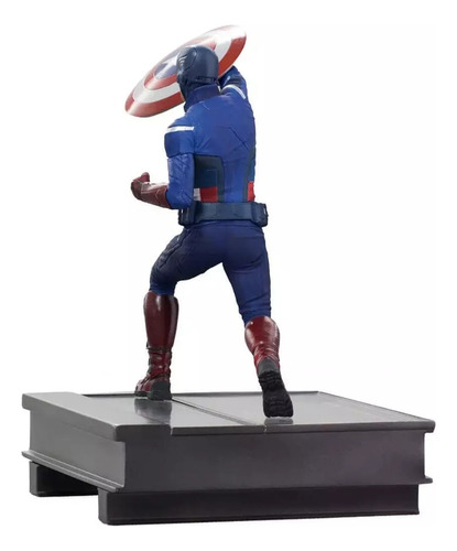 Estátua Capitão América 2012 Bds 1/10 Endgame Iron Studios
