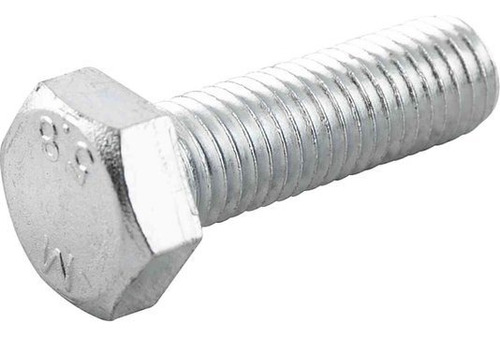 Parafuso Sextavado Zincado 7/16 X 3/4 - Kit 10 Unidades