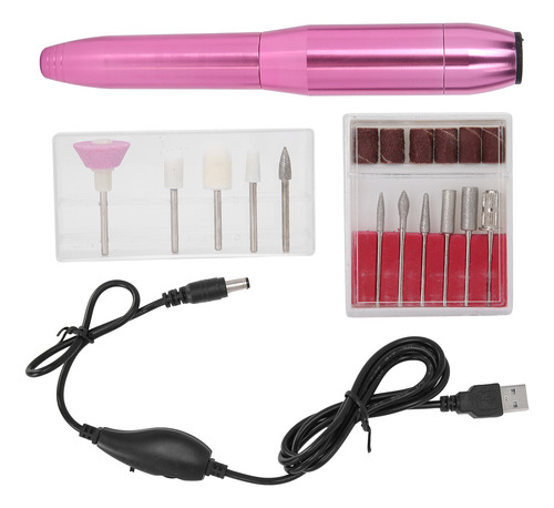 Pluma Perforadora De Uñas Máquina Pulidora De Uñas De