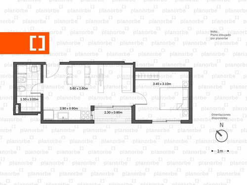 Venta De Apartamento Obra Construcción 1 Dormitorio En La Blanqueada, Terrazas De Ventura Unidad 402a
