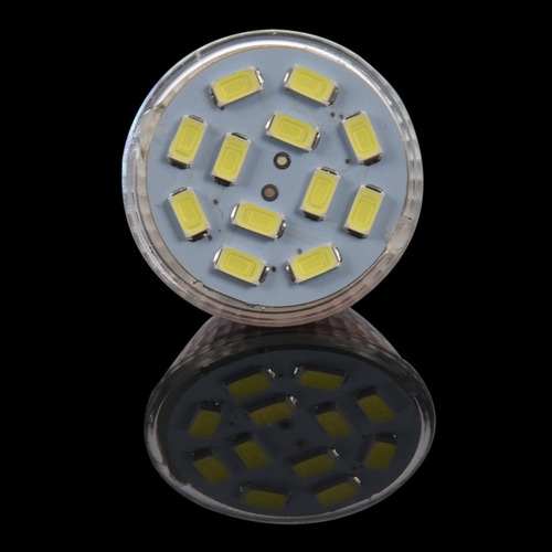 3 Focos Led Gu4 (mr11) De 6 W Mr11 12 Smd 5730 570 Dc 12 V,