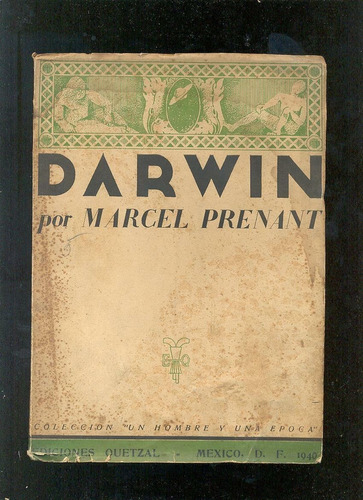 Darwin Por Marcelo Prenant Col. Un Hombre Y Una Época 1940