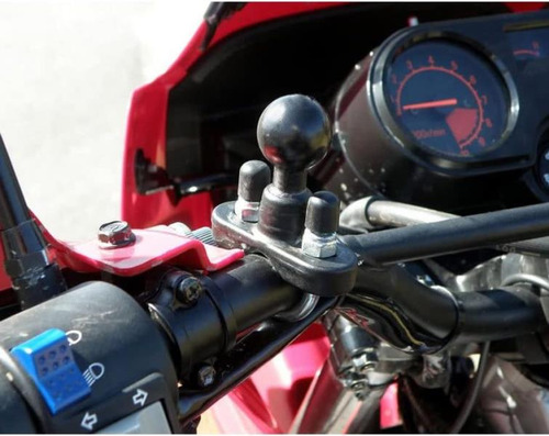 Ram Mounts Base De Perno En U Para Manillar Para Rieles De 0