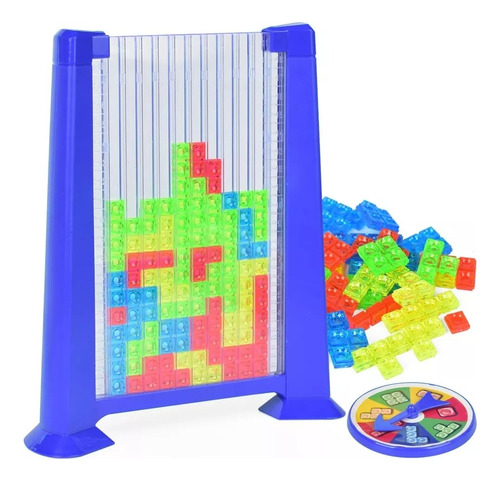 Tetris Didactico Fichas 70 Pcs  Colores Juego Tetris