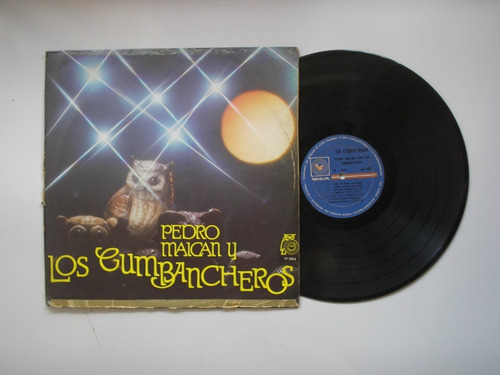 Pedro Maican Y Los Cumbancheros Lp Vinilo Colombia 1981 (Usado)