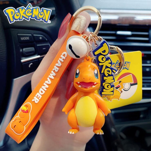 Llaveros De Figuras De Colección Originales De Pokémon