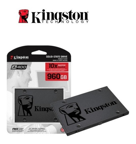 Disco Duro Ssd Kingston A400 960gb Sata Iii 6gb/s 500mbps