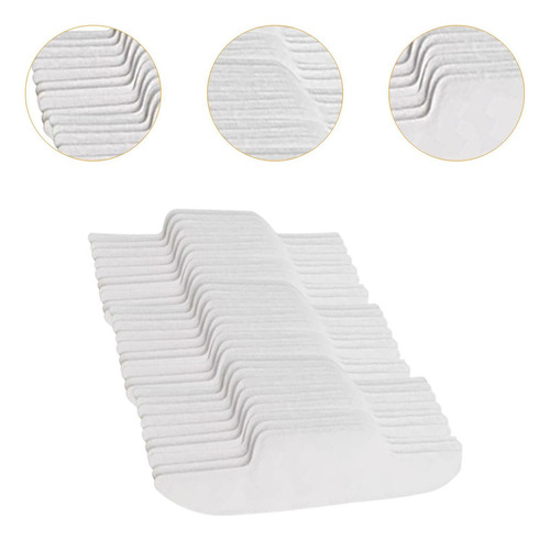30 Piezas De Cuello Desechable Cuello Almohadillas De Sudor
