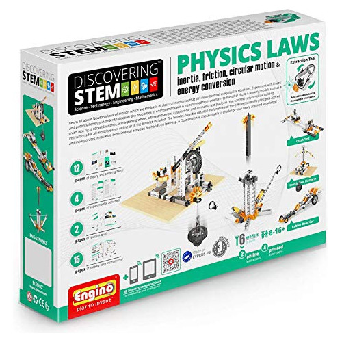 Engino Eng-stem902 Juego De Construcción De Leyes De Física-